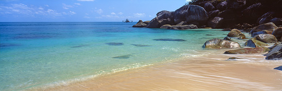 Tide retreating
