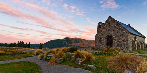 Church of the Good Shepherd Sunrise Panorama