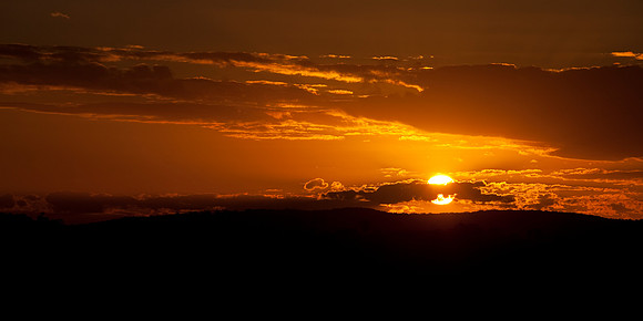 Burnt sunset