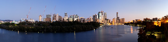 Brisbane City Panorama