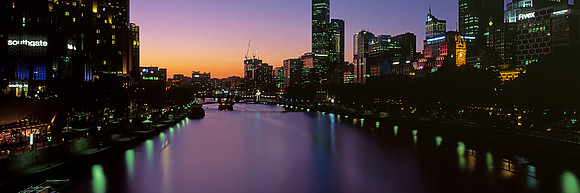 Twilight on the Yarra