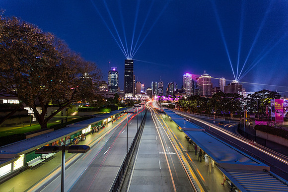 Santos GLNG City of Lights 2013