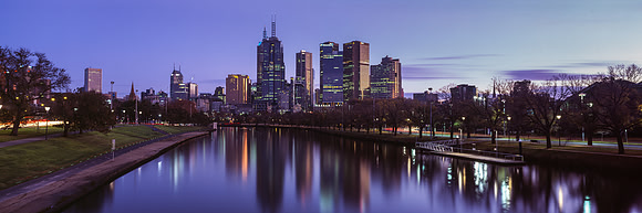 Melbourne City Dawn