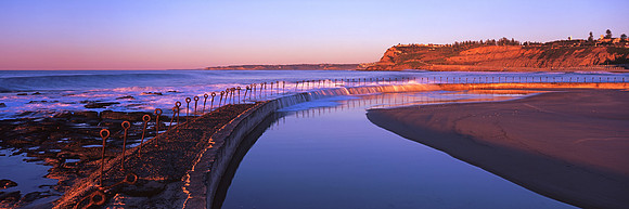 Newcastle Ocean Baths Sunrise