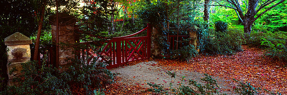The hidden red gate