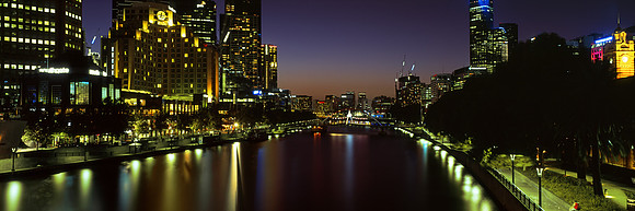 Melbourne CBD Twilight